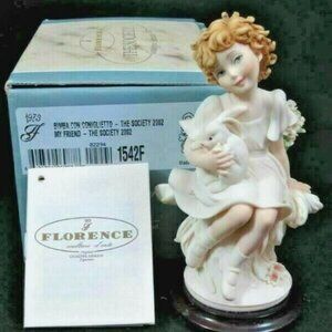 Giuseppe Armani "My Friend" Vintage Home/Office Art Collectible Decor Sculpture